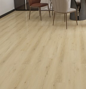 (NUEVO) Suelo SPC Vfloor Light Oak Natural Oak VF498-6, moderno, con sistema de clic Valinge, resistente al agua, antiarañazos, de vinilo rígido. - Product Image 1