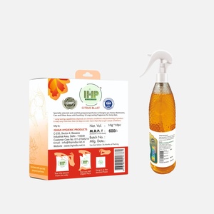 Pack Combo Citrus Blast : 10 Sachets de Gel et Spray Désodorisant d'Ambiance Spark – Parfum Longue Durée, Élimination Instantanée, Fraîcheur d'Air Domestique - Product Image 2