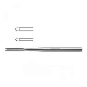 Cincel en forma de V Ballenger de calidad premium para cirugía de oído, nariz y garganta, instrumentos quirúrgicos básicos, clip manual, certificado CE ISO, acero inoxidable - Product Image 4