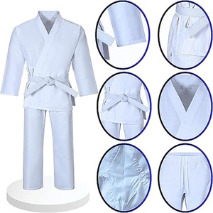 Uniforme Profesional de Karate Personalizado para Hombre, Blanco, 100% Algodón, Subido por Dress Sports - Product Image 4