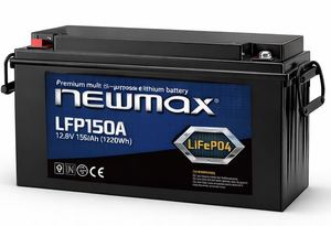 แบตเตอรี่โซลิดสเตท 4 NEWMAX LFP150A Korea LiFePO4 ความจุ 150Ah สำหรับระบบ Deep Cycle ใช้กับพลังงานแสงอาทิตย์ ระบบสำรองไฟ (UPS) รถบ้าน (RV) และเรือ  รองรับการใช้งานได้ 5000 รอบ - Product Image 2