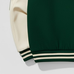 Custom Baseball Letterman Varsity <b>Jackets</b> <b>Men</b> Wool <b>Leather</b> Sleeves College Letterman <b>Jacket</b> With Embroidery Logo - Product Image 5