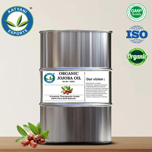 Therapeutic Grade Organic Jojoba Cold Pressed <b>Carrier</b> <b>Oil</b> 100 % Pure and Natural By Katyani Exports - Product Image 3