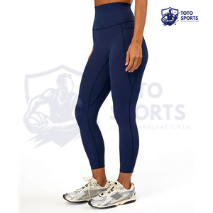 Leggings de Cintura Alta para Mujer, Flexibles, Elásticos, Transpirables, Cómodos, Ajustados, Suaves al Tacto, del Mejor Proveedor, Duraderos, con Logotipo Personalizado - Product Image 2