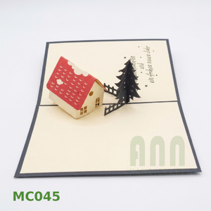 Tarjetas de Felicitación de Papel con Corte Láser 3D Personalizadas, 4 Colores UV, Invitaciones para Navidad, Cumpleaños, Bodas, Amor, Barnizado Mate - Product Image 5