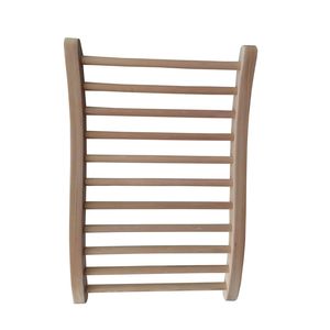 Schienale per Sauna in Legno di Hemlock a Forma di Bastone Rotondo per Comfort e Relax - Product Image 4