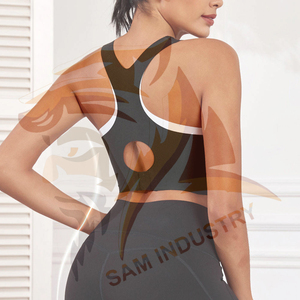 Ropa Deportiva de Alta Calidad, Sujetador Deportivo Personalizado con Espalda Cruzada para Venta en Línea, Ropa Deportiva para Mujer - Product Image 2
