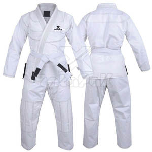 ชุดคาราเต้ผ้าริบแบบคลาสสิก ผ้าซักยืดได้ ระดับนักเรียนมาตรฐาน พร้อมเข็มขัดสีดำ - Product Image 3