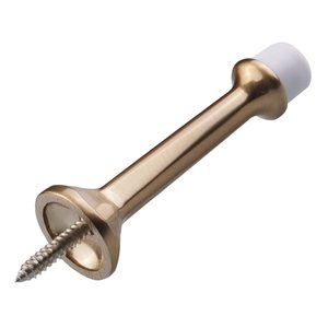 Butée de porte robuste en caoutchouc avec finition métallique pour la maison, le bureau, la chambre et la salle de bain - Product Image 5