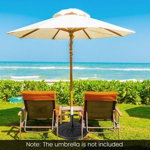 Base per Ombrellone da Esterno Rotonda da 21,5 Pollici, 40 Libbre - Supporto per Ombrellone Resistente e Robusto - Product Image 2