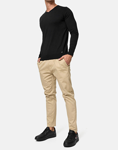Sweat-shirt à capuche pour homme, délavé à l'acide, color block, streetwear, logo brodé personnalisé, molleton de coton épais - Product Image 4