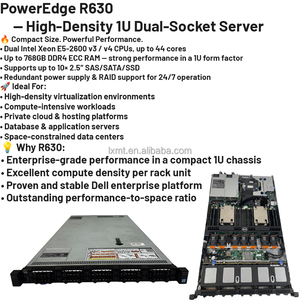 Serveur Rackable <span class=keywords><strong>Dell</strong></span> <span class=keywords><strong>EMC</strong></span> PowerEdge 1U R630 Reconditionné à Prix Abordable et Très Demandé pour Applications de Cloud Hosting - Product Image 5