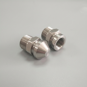 Embout de rechange en alliage d'aluminium 3D TECHNO avec filetage mâle et écrou hexagonal pour pistolet de nettoyage à haute pression - Product Image 3