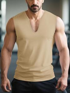 Débardeurs pour hommes personnalisables, écologiques, 100 % polyester, effet délavé, qualité supérieure, doux et vintage - Product Image 3