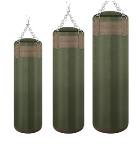 Saco de boxeo de lona verde de 120cm para adultos, MMA, Muay Thai, Taekwondo, deporte, entrenamiento físico, equipo de ejercicio - Product Image 2