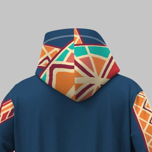 Sweat à capuche surdimensionné de la meilleure qualité Conception d'épaule tombante avec impression bouffante de poids élevé Qualité supérieure pour hommes - Product Image 6