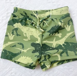 Shorts de bain décontractés pour bébés garçons, 100 % coton, écologiques, séchage rapide, respirants, vente en gros - Product Image 4