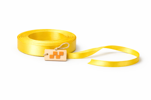 ริบบิ้นตกแต่งสองหน้าเนื้อซาตินสีเหลืองขนาด 6 มม. ผลิตจากโพลีเอสเตอร์ 100% ทนต่อการหดตัว สำหรับห่อของขวัญและงานฝีมือ จากบริษัทนีลกามัล อินดัสทรีส์ - Product Image 6