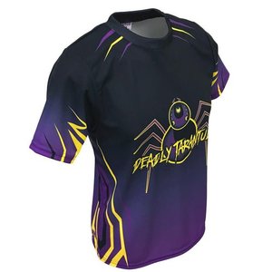 Camiseta Deportiva de Poliéster de Alta Calidad para Mujer, Jersey de Voleibol con Estampado por Sublimación, Diseño Único de Araña, Ropa de Equipo - Product Image 2