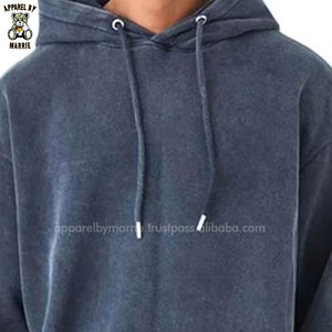 Chándales de algodón grueso para hombre, estilo vintage, interior cepillado suave, corte relajado, ropa personalizada, venta directa de fábrica - Product Image 3