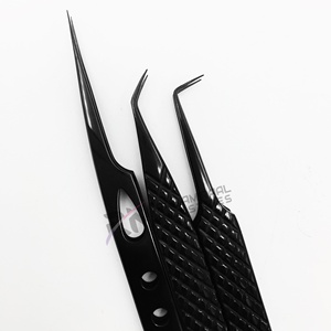 Pince à épiler professionnelle RMI de haute qualité, personnalisable, en acier inoxydable, précision anti-magnétique, couleur arc-en-ciel, pointue, 10 mm - Product Image 2