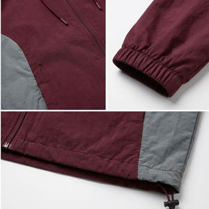 Chaqueta cortavientos personalizada, servicio OEM, diseño ligero y resistente al agua, ideal para deportes al aire libre, jogging y uso en equipo. - Product Image 2