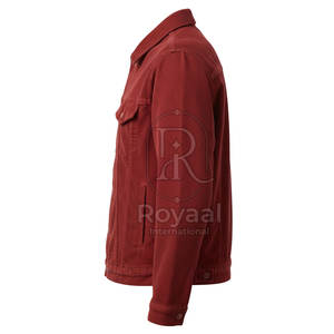 Concevez votre propre veste en jean côtelée pour homme, imperméable, vente chaude, veste en jean côtelée pour homme - Product Image 3