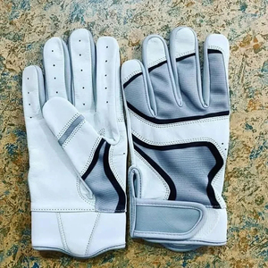 SINEWY SPORTS Adult Baseball Batting <b>Gloves</b> Breathable Comfortable Grip Eco-Friendly Polyester/Cotton Hook Loop <b>Gloves</b> - Product Image 4
