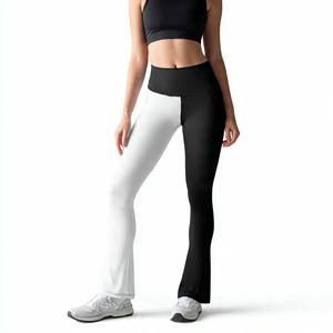 Traje de compresión deportivo para mujer, conjunto de entrenamiento acampanado para fitness, ropa deportiva de compresión para mujer - Product Image 5