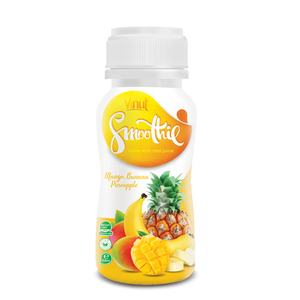 น้ำผลไม้สมูทตี้บรรจุขวด 150 มล. - รสแอปเปิ้ล - มะนาวและสับปะรด รับผลิตแบบ OEM ODM แบรนด์ส่วนตัว - Product Image 3