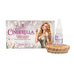Gouttes de vitalité et d'énergie féminines Cinderella, extrait liquide végétal à base de plantes, usage quotidien pour femmes adultes, flacon compte-gouttes de 10 ml - Product Image 2
