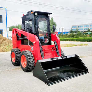 รถตักล้อยางขนาดเล็กคุณภาพพรีเมียม OEM รถตักไฮดรอลิกแบบตีนตะขาบ สำหรับงานฟาร์ม ก่อสร้าง และจัดสวน - Product Image 1