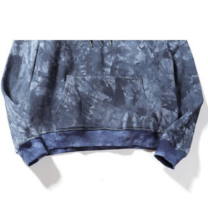 Sudaderas con Capucha y Sudaderas de Felpa para Hombre al por Mayor, con Lavado Ácido, Antiarrugas, Logotipo Bordado, Personalizables para Invierno, Estilo Denim - Product Image 6