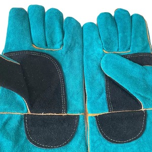 Guantes de Trabajo de Seguridad Resistentes al Fuego y al Calor, de Piel de Cabra, para Manipulación de Animales en Almacenes - Product Image 2