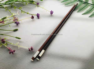 Palillos de madera reutilizables de alta calidad sin astillas, ligeros y de aspecto tradicional para regalos, hoteles, cafeterías y comidas diarias - Product Image 2