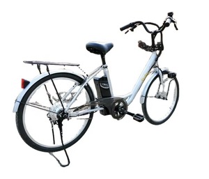 Bicicleta Eléctrica de 24 Pulgadas con Marco de Acero, Motor de 250W, Asistencia al Pedaleo, Velocidad de 25km/h, Bicicleta Eléctrica para Adultos de Venta Rápida - Product Image 2