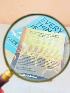 Loupe en laiton de 10 pouces avec manche en bois, accessoires de bureau industriels, cadeaux de luxe en gros pour la fête des mères - Product Image 6