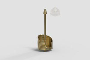 ที่ใส่กระดาษทิชชู่และผ้าเช็ดปากสแตนเลสหรูหรา ปรับได้ ตกแต่งโต๊ะห้องน้ำสไตล์โมเดิร์น สำหรับโรงแรม UAE ปาเลสไตน์ และซาอุดีอาระเบีย - Product Image 3