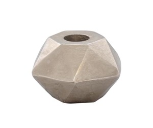 Vase à fleurs décoratif en aluminium avec texture artistique pour un style de décoration élégant - Product Image 4