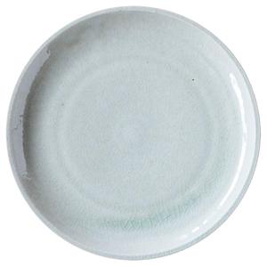 Assiette à dîner en céramique japonaise TAMAKI BLOCK 24,5 cm, fabriquée au Japon, glaçure réactive, grès, vaisselle de restaurant, 4 couleurs - Product Image 4