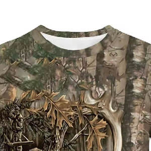 Camiseta de Caza de Invierno Transpirable y Resistente, con Logotipo Personalizado, Material de Nailon/Poliéster, Tallas Personalizables, Superventas - Product Image 6