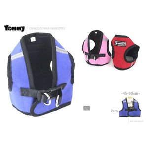 Chaleco Reflectante Azul para Perros Yommy, Talla 45-50cm - Product Image 1