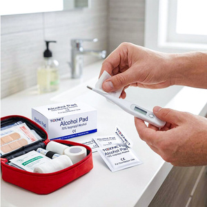 2024 New Trending Medical Disposable <strong>Alcohol</strong> Pad <strong>70</strong>% <strong>Isopropyl</strong> <strong>Alcohol</strong> 2-Ply 100 Pcs/Box - Product Image 6