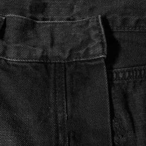 Custom Straight Leg Washed Denim Pants <b>Men</b> 100% Cotton Mid <b>Waist</b> Streetwear <b>Men</b> Denim <b>Jeans</b> for <b>Men</b> - Product Image 4
