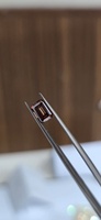 Diamante Suelto CVD Marrón de 1ct, Corte Esmeralda, Excelente Calidad, para Fabricantes de Joyería, Origen India