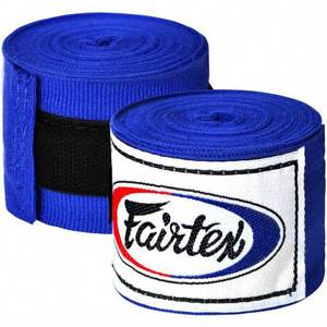 Bandages de boxe Fairtex en mesh de qualité supérieure, personnalisés, élastiques, pour la musculation et l'entraînement en salle de sport, offrant un soutien pour les poignets. - Product Image 1