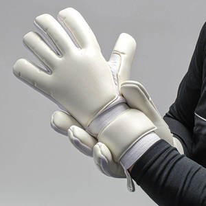Gants de gardien de but professionnels de haute qualité Direct Factory pour adultes et jeunes, en cuir, super adhérence, ajustables et respirants - Product Image 2