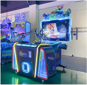Coin Operated Robot <b>Claw</b> Arcade <b>Machine</b> 2 Player <b>Game</b> High Definition Screen Intelligent Mechanical Arm Capsule Toy Vending <b>Game</b> - Product Image 5