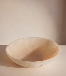 Tazón Redondo de Resina Hecho a Mano de Lujo, Tazón Decorativo para Frutas y Ensaladas, Centro de Mesa Moderno, Tazón Multiusos de Resina Premium - Product Image 2