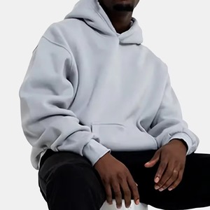 Velours 100% Coton Haute Qualité 700 g/m² Personnalisé Demi-Zip Color Block Écologique Lourd Coupe Droite Oversize Hiver - Product Image 2